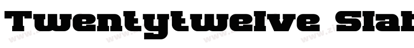 Twentytwelve Slab字体转换